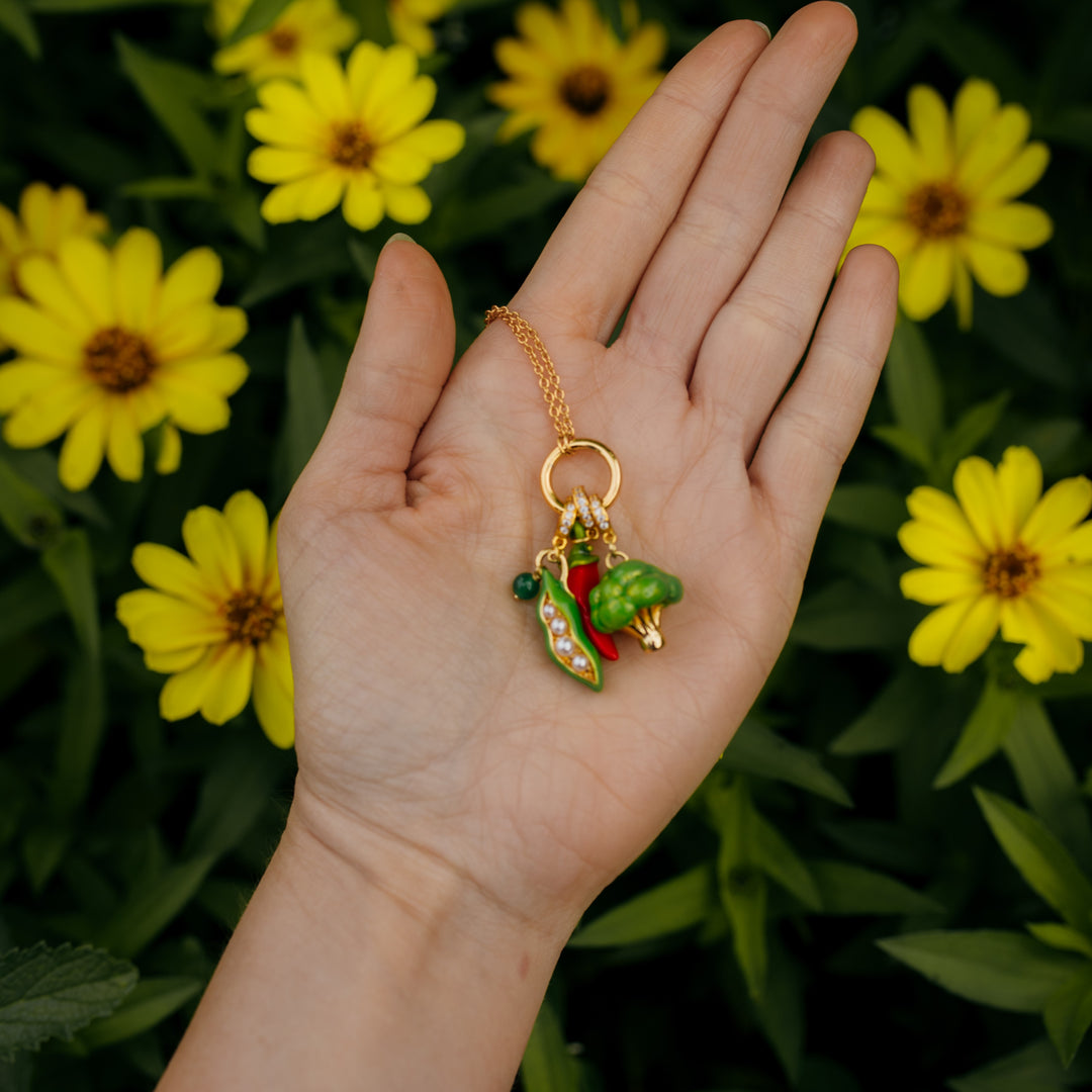 Vegetable Pendant Necklace