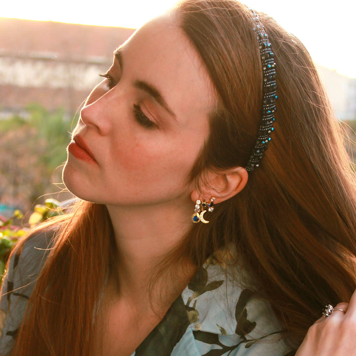Moon and Star Earring Sets
