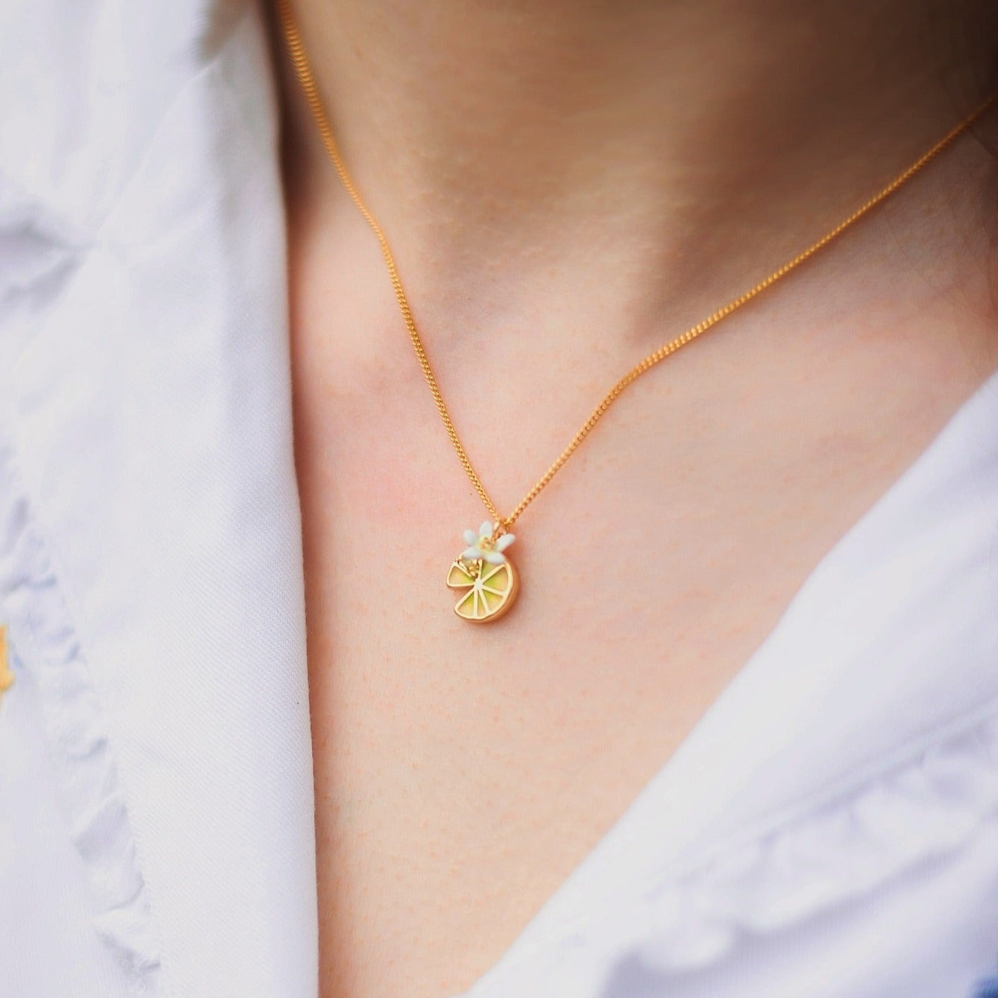Lemon Jewelry | Lemon Slice Earrings | Lemon Earrings