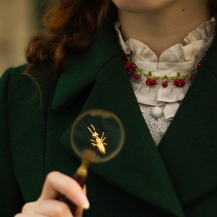 Collar de arándanos