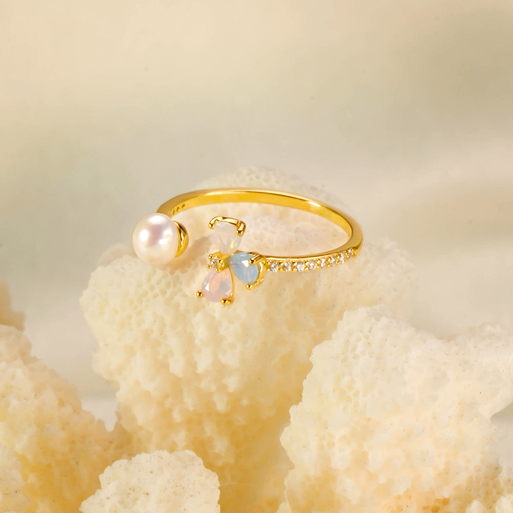 shamrock bow ring