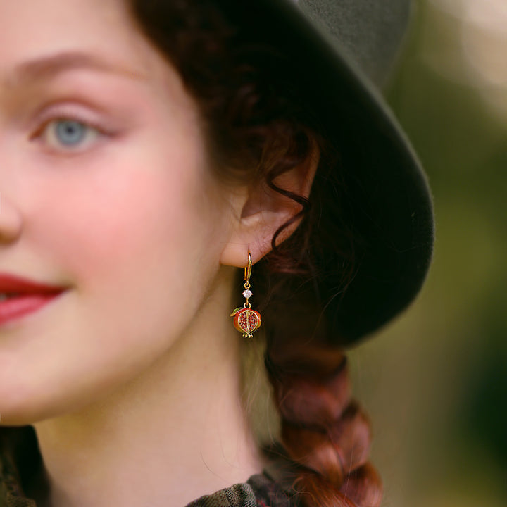 Pomegranate Earrings