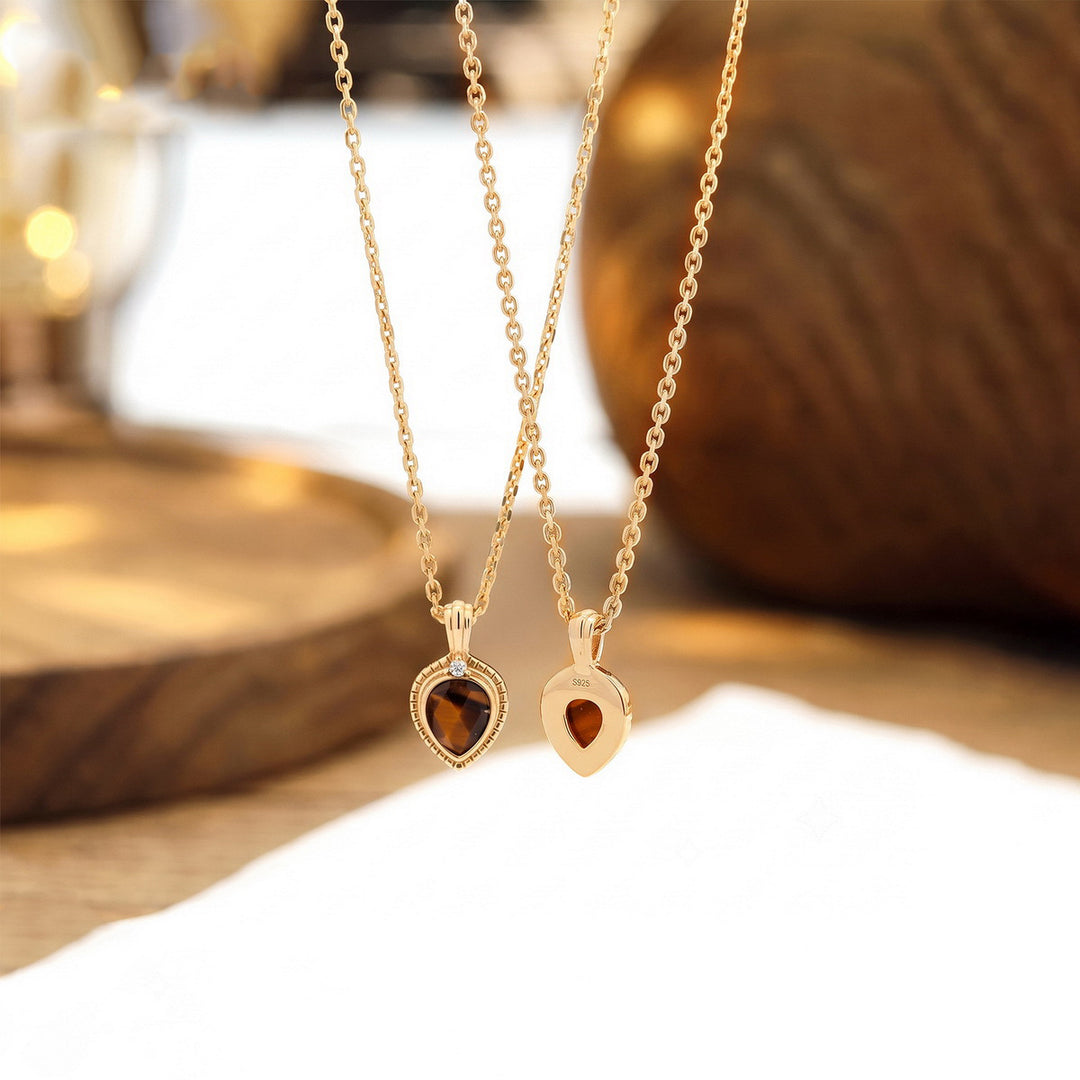 Vintage Tiger Eye Necklace