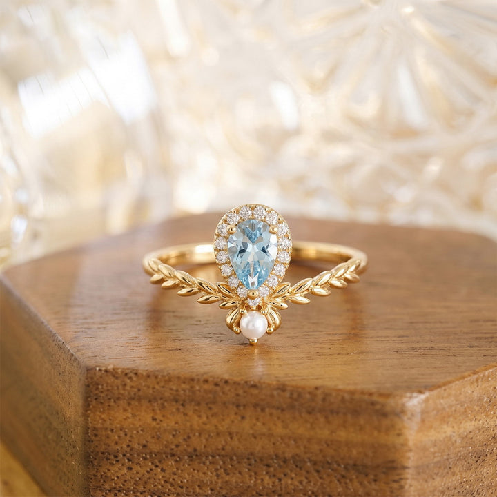 Blue Topaz Ring