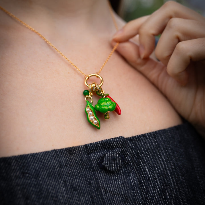 Vegetable Pendant Necklace