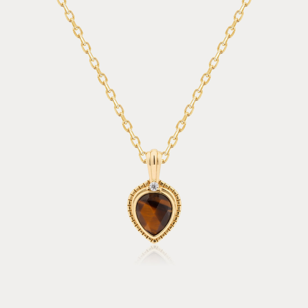 Vintage Tiger Eye Necklace