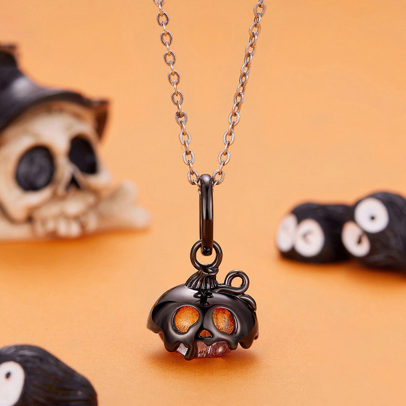 Halloween Pumpkin Necklace