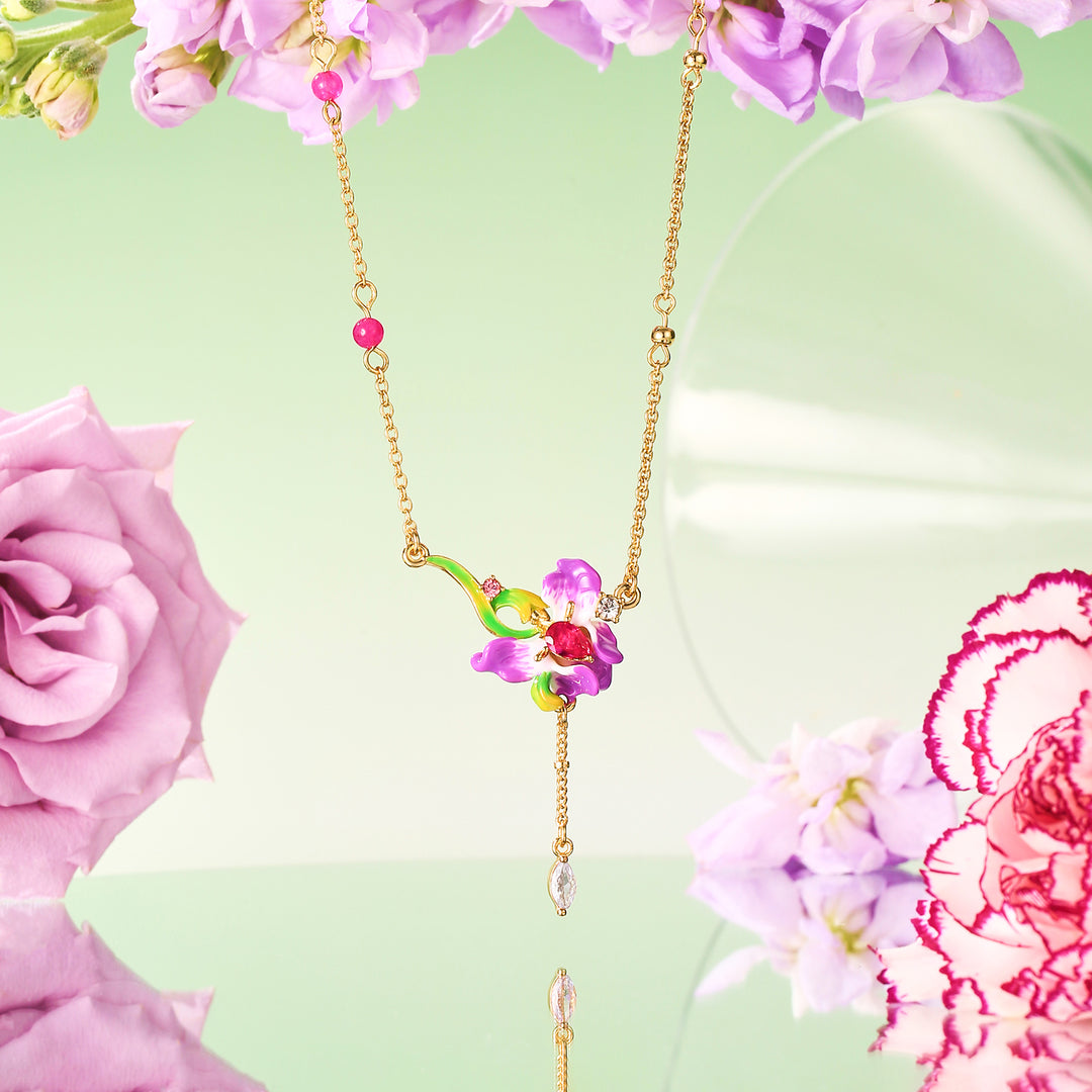 Iris Necklace