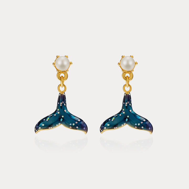 Selenichast mermaid tail earrings