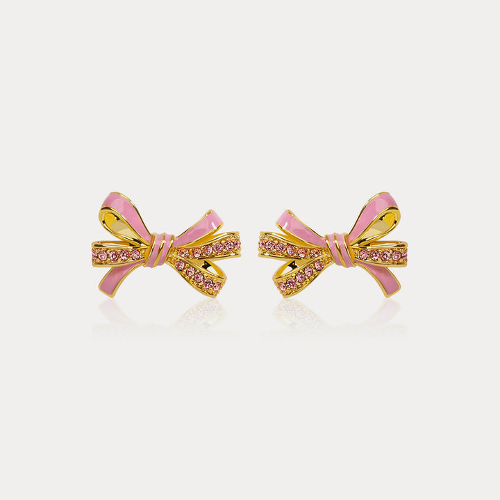 Boucles d'oreilles à nœud papillon