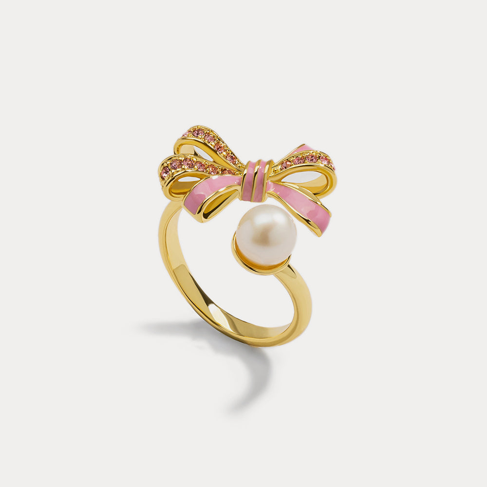 Selenichast-Nature Bow-Knot Ring