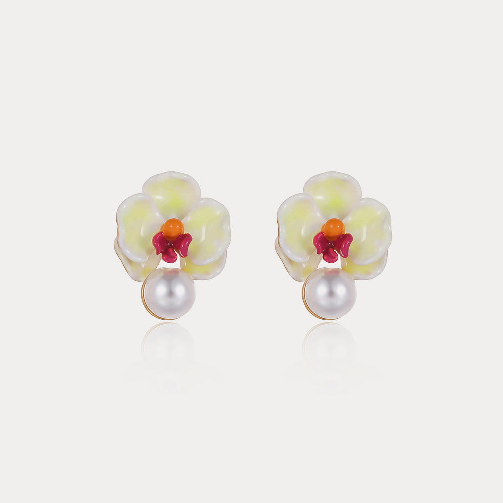 Selenichast phalaenopsis earrings