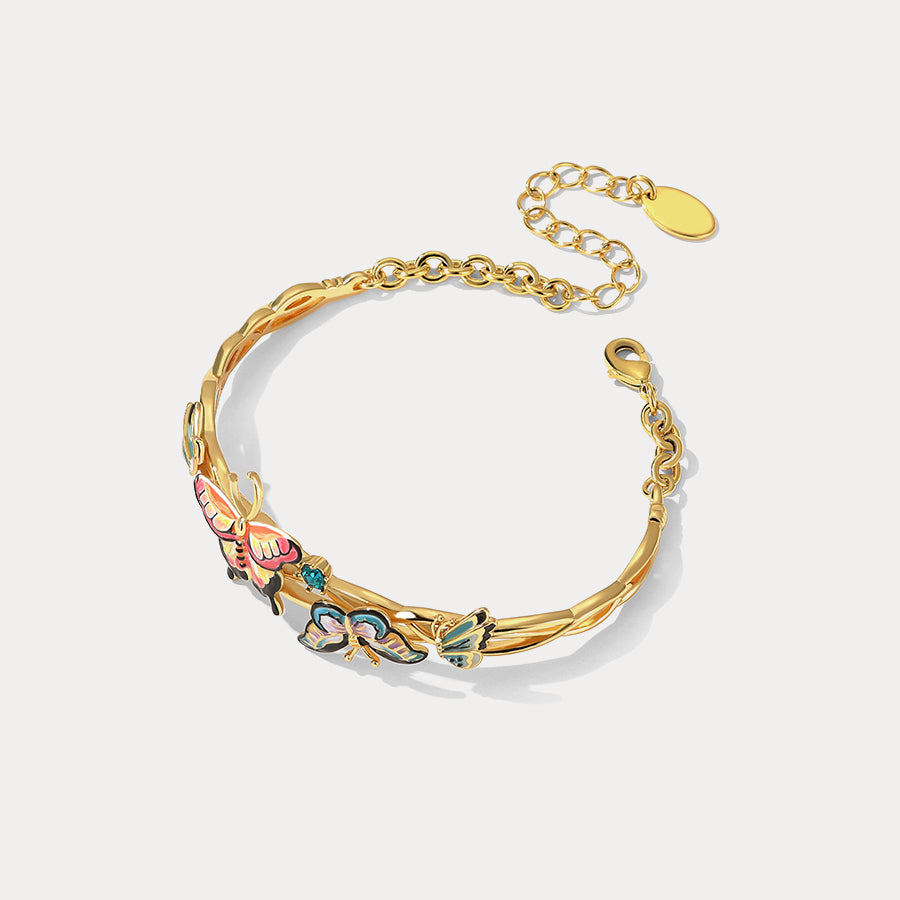 butterfly designer bracelet