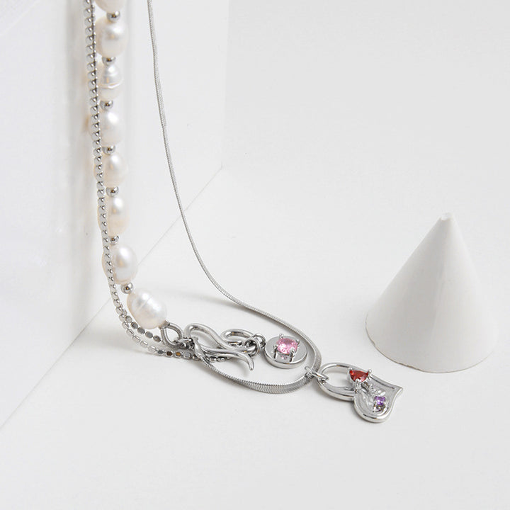 Collier de coeur de sirène