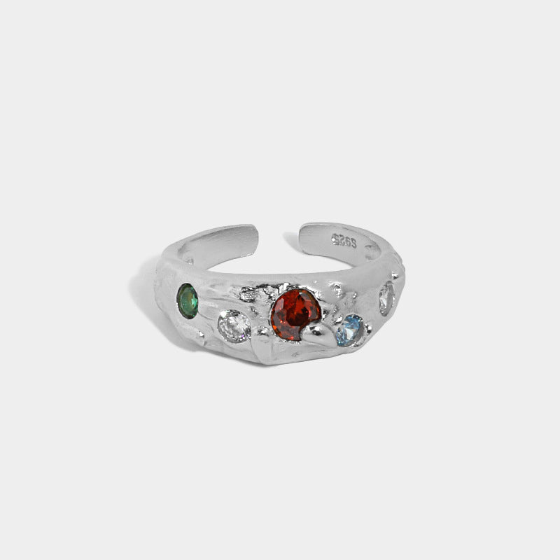 Gem Silver Ring