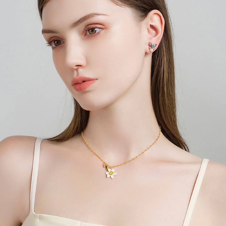 Daffodils Gold Necklace
