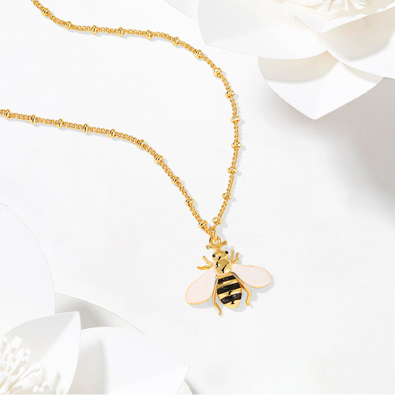 Bee Station Necklace