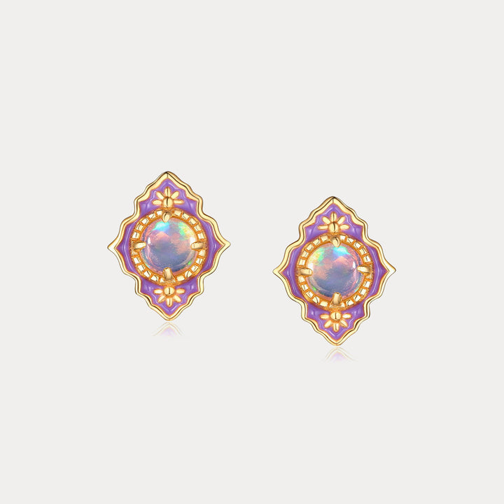 Selenichast Jasmine Opal Earrings