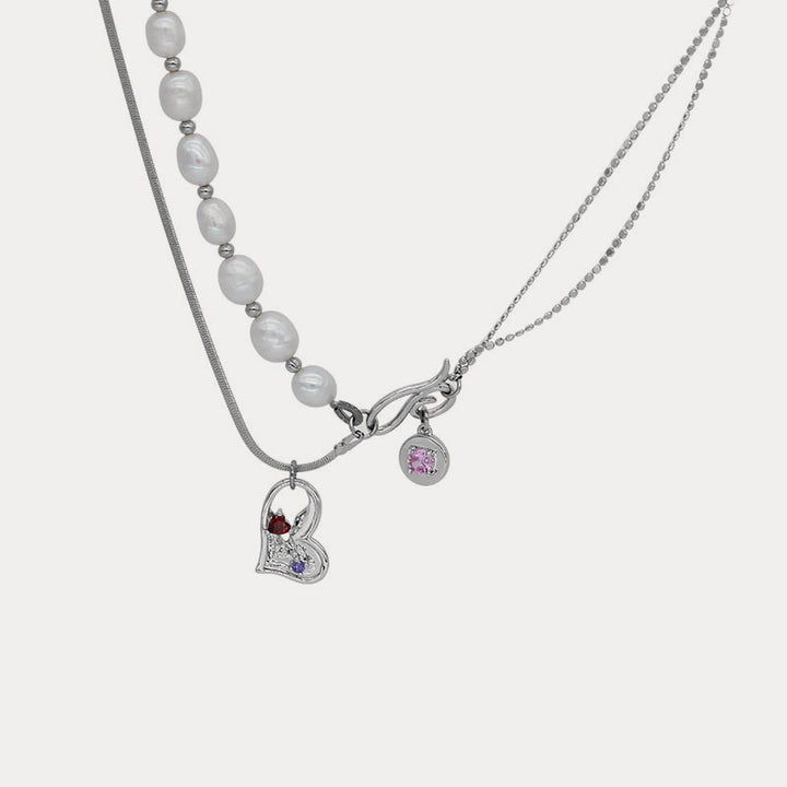 Collier de coeur de sirène