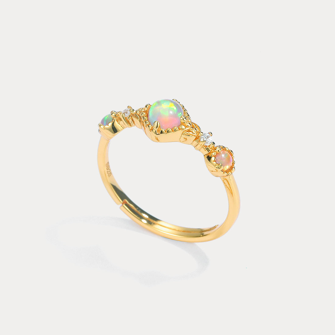 Selenichast Opal Ring