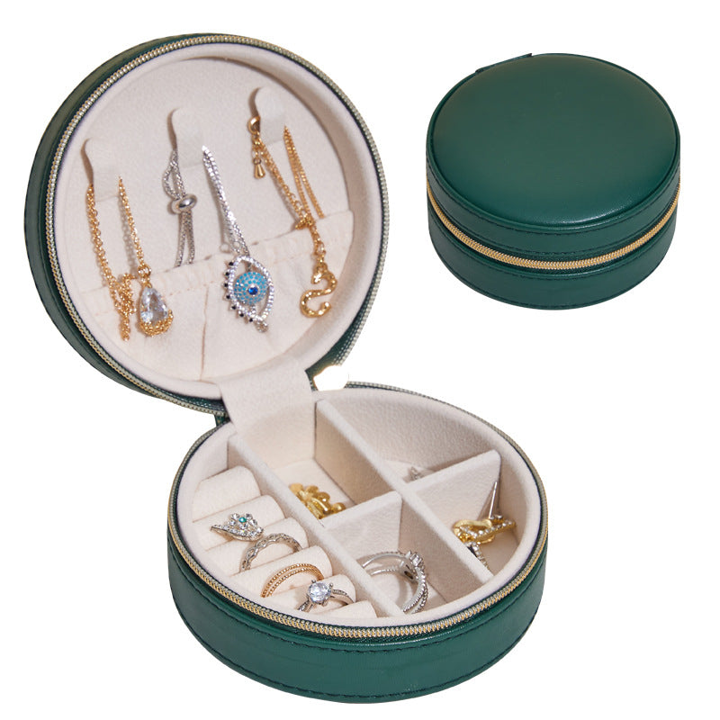 Green Deluxe Jewelry Case