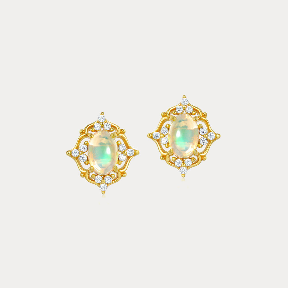 Selenichast Princess Opal Earrings