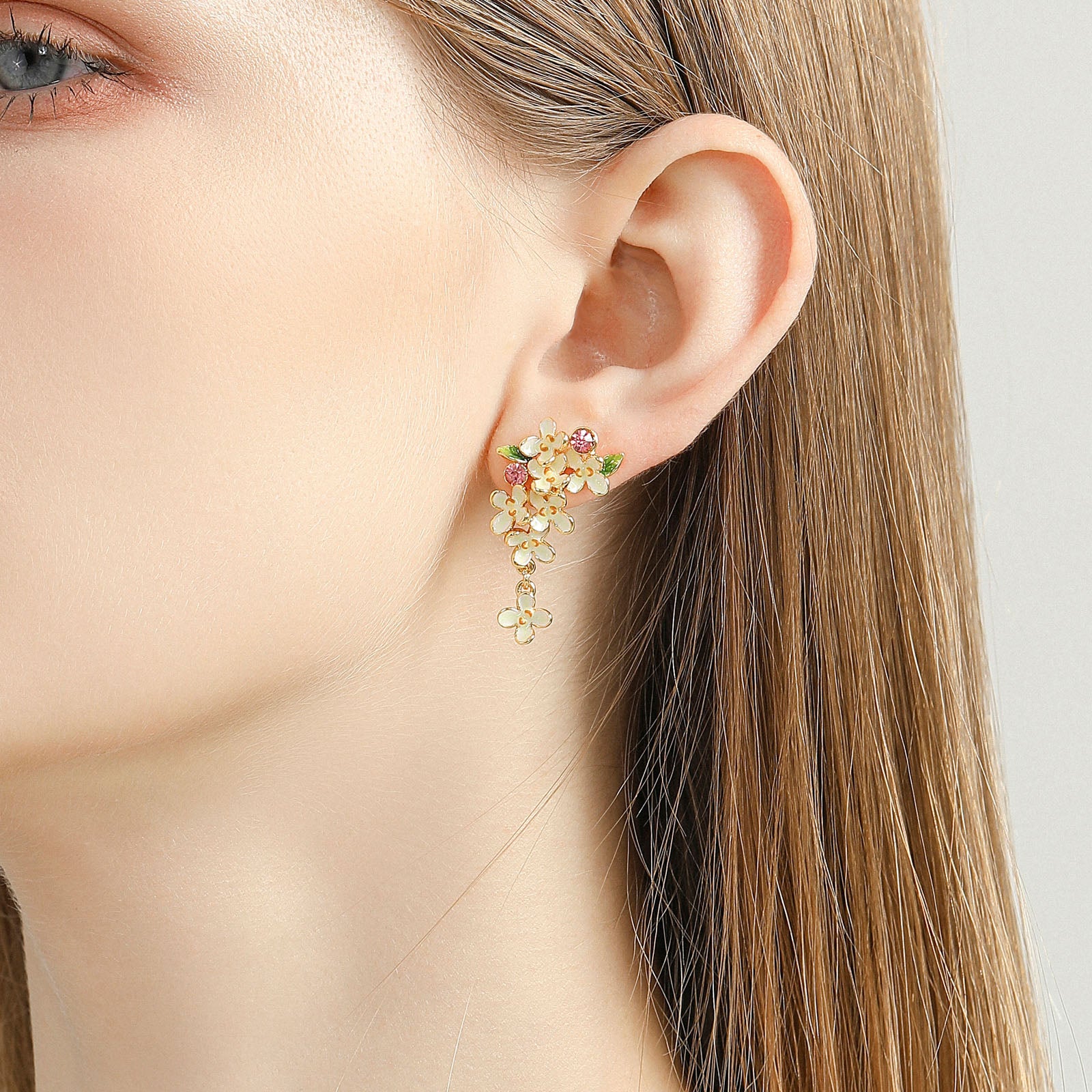 Sweet Osmanthus Fragrans Earrings