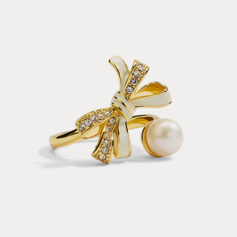 Selenichast-Nature Bow-Knot Ring