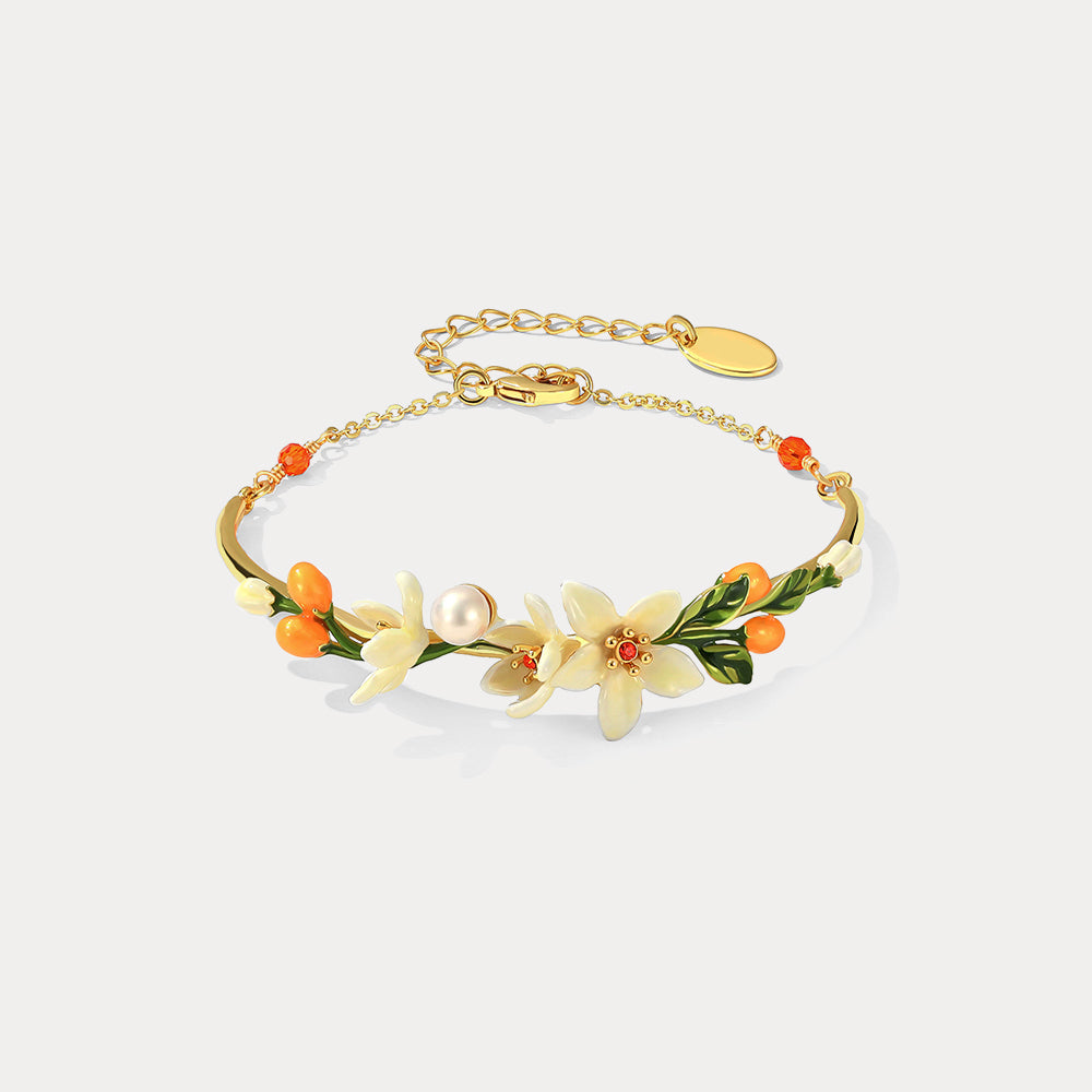 Selenichast orange blossom bracelet 1