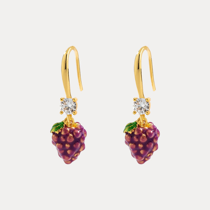 Selenichast Grape Earrings