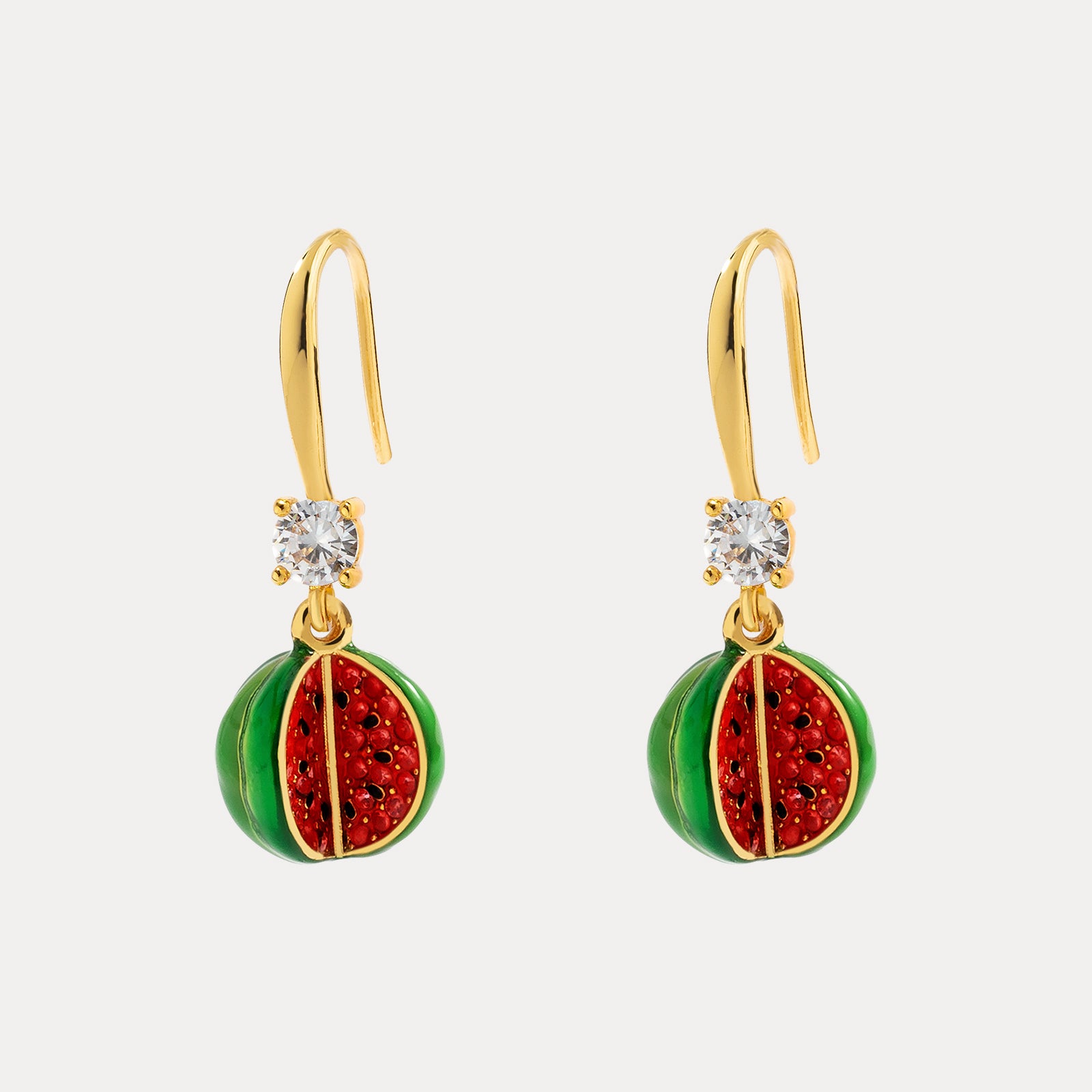 Selenichast Watermelon Earrings