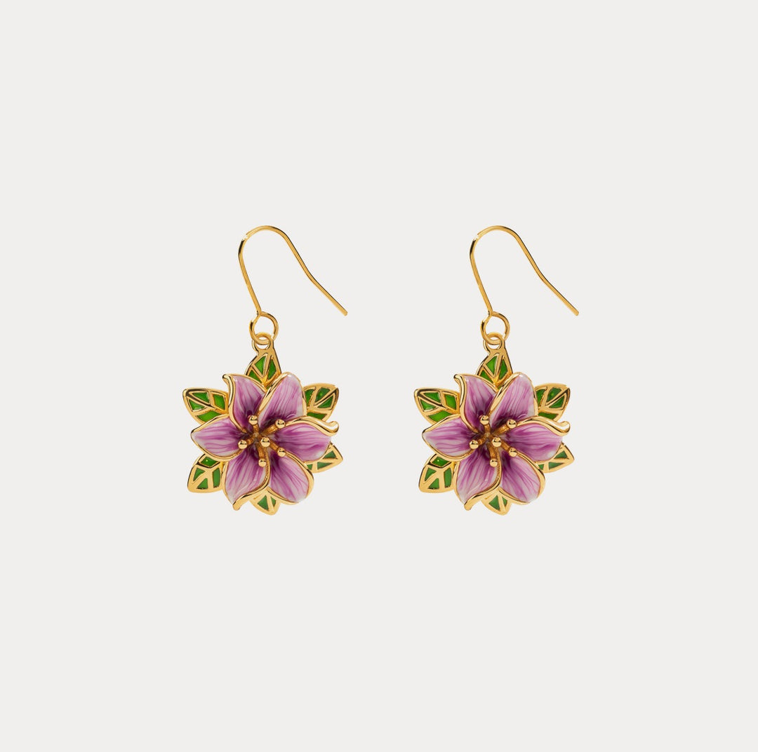 bellflower earrings
