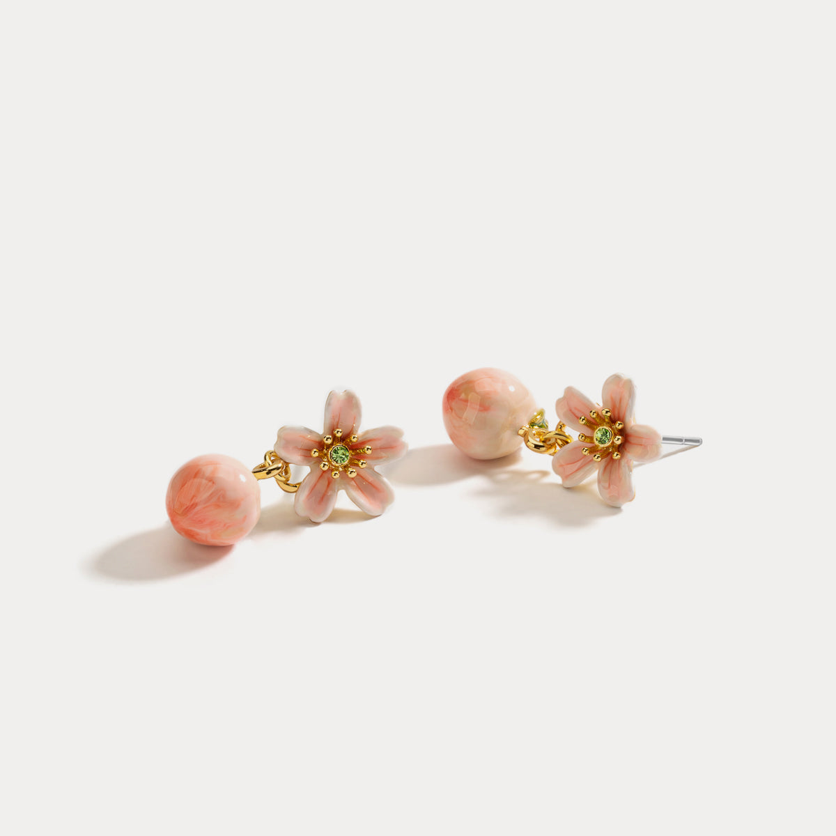 Peach Earrings for Women
