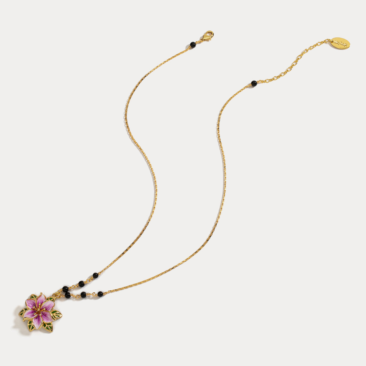 bellflower pendant necklace 