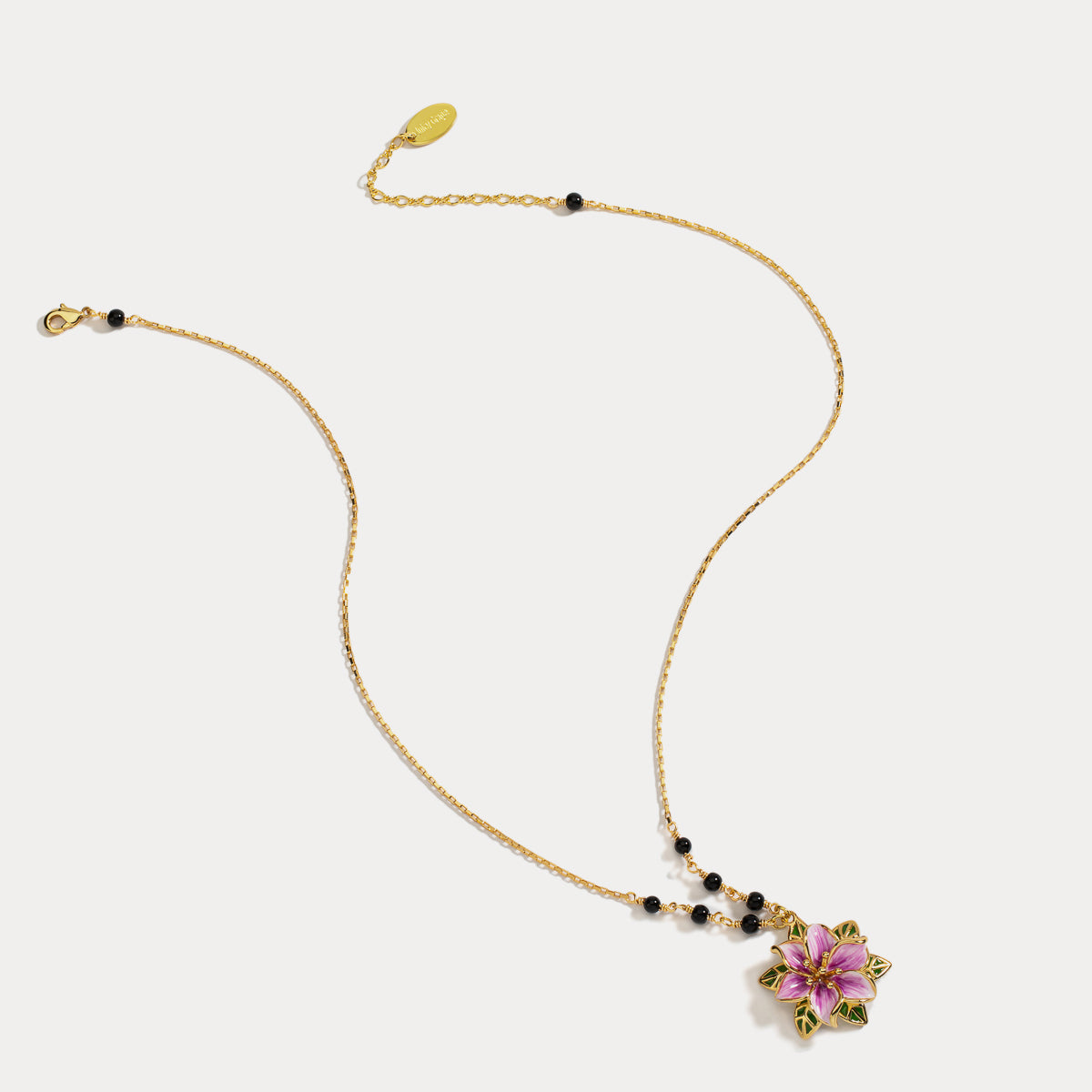 bellflower necklace for women