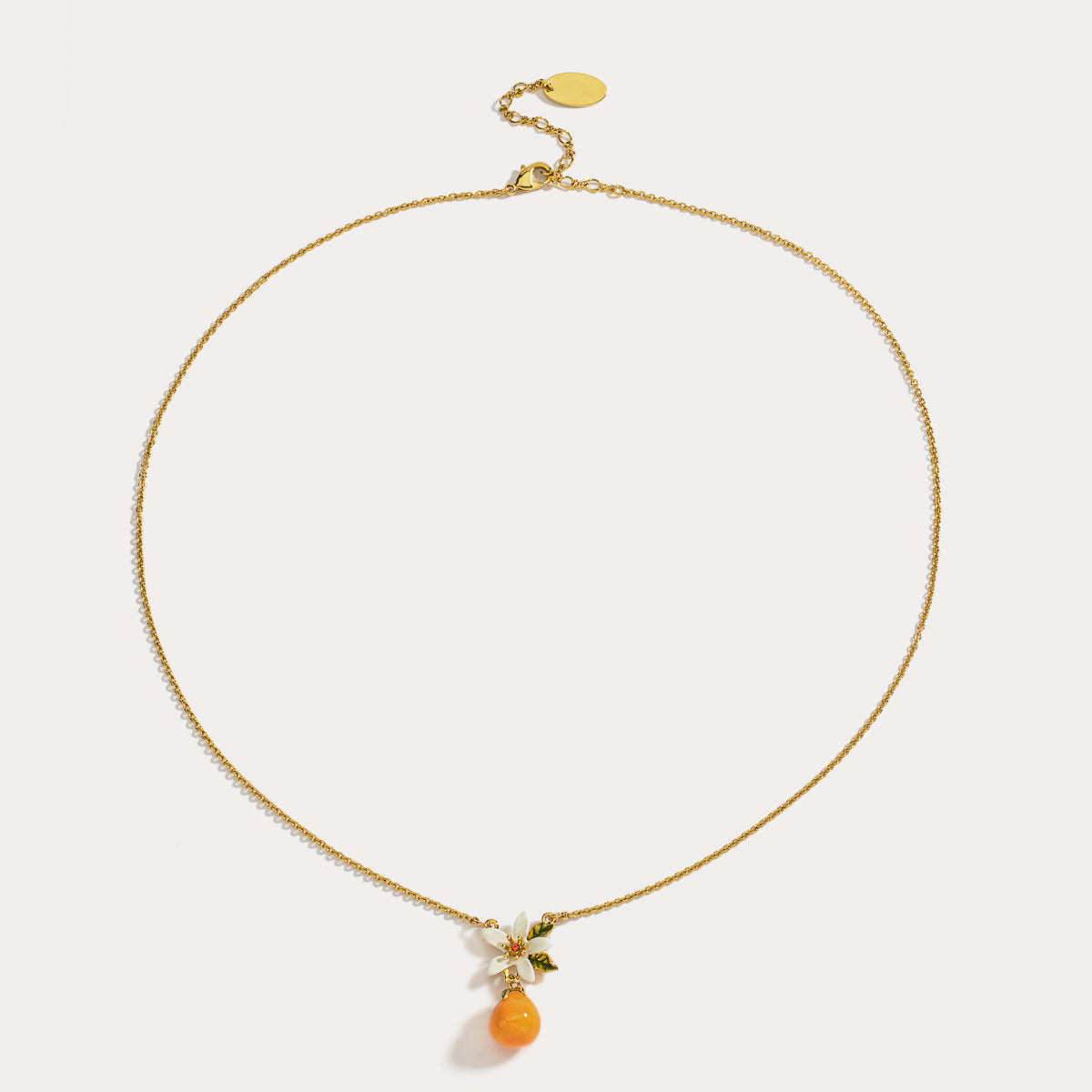 Orange Fruit Necklace