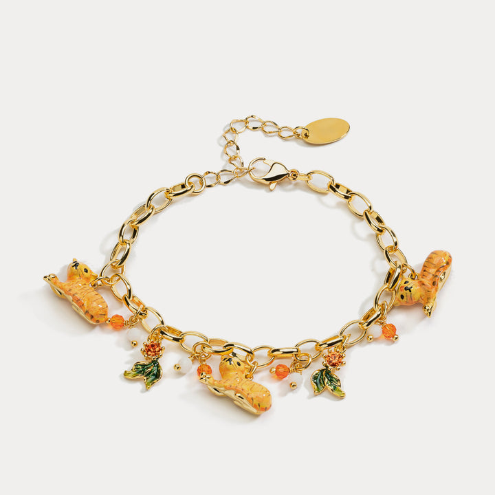 Selenichast tiger zodiac bracelet