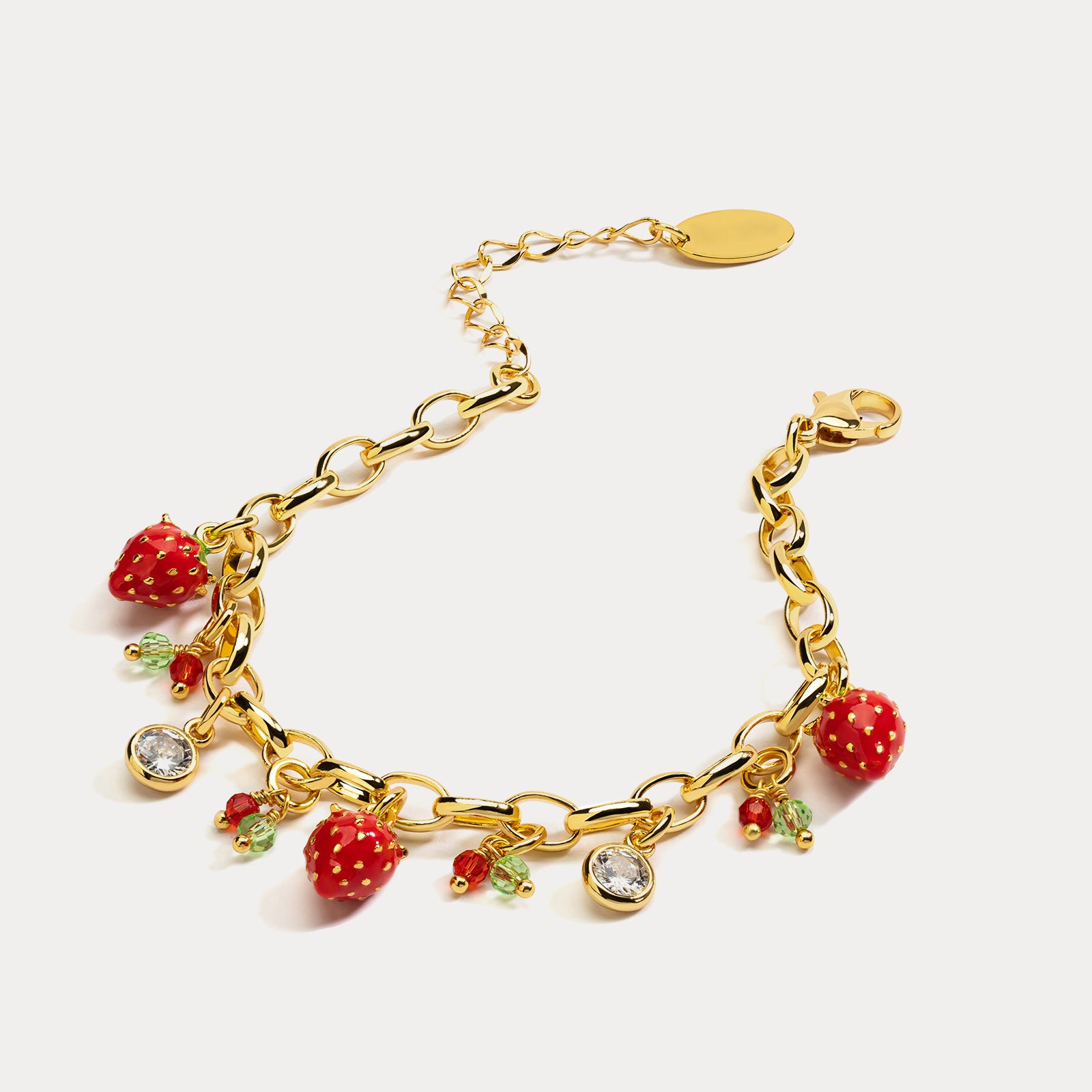 Strawberry Chain Bracelet