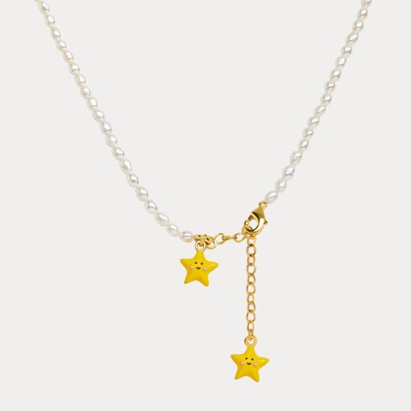 Selenichast Star Pearl Necklace