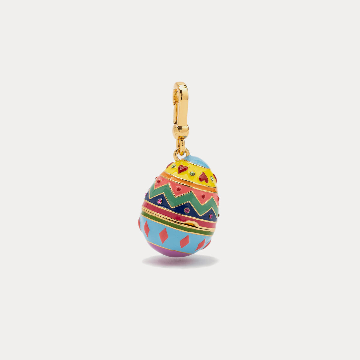colorful zodiac easter egg pendant