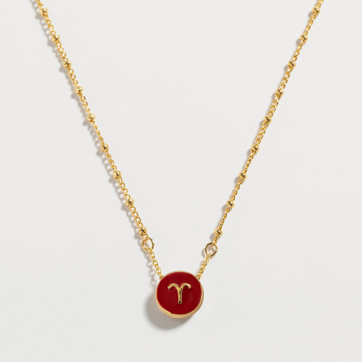 Astrological Sign Aries Necklace