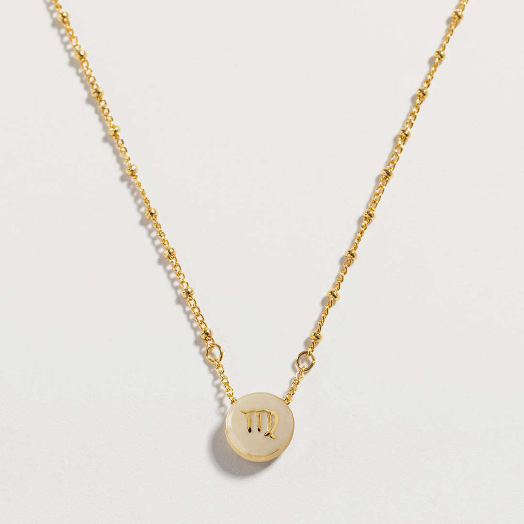 astrological sign virgo necklace