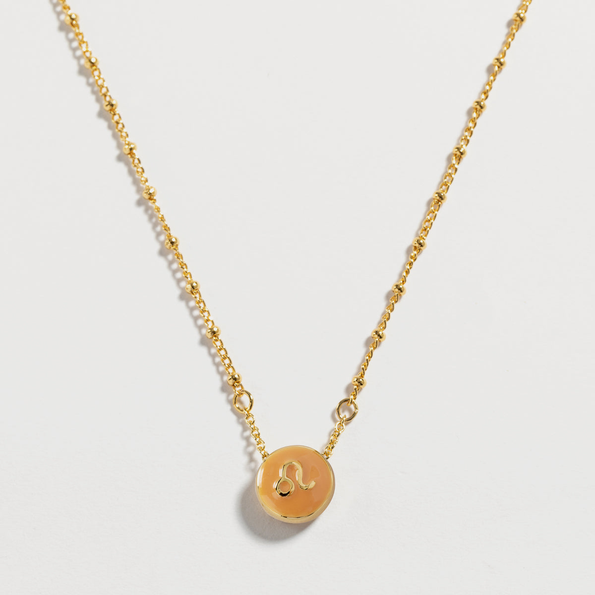 astrological sign leo necklace
