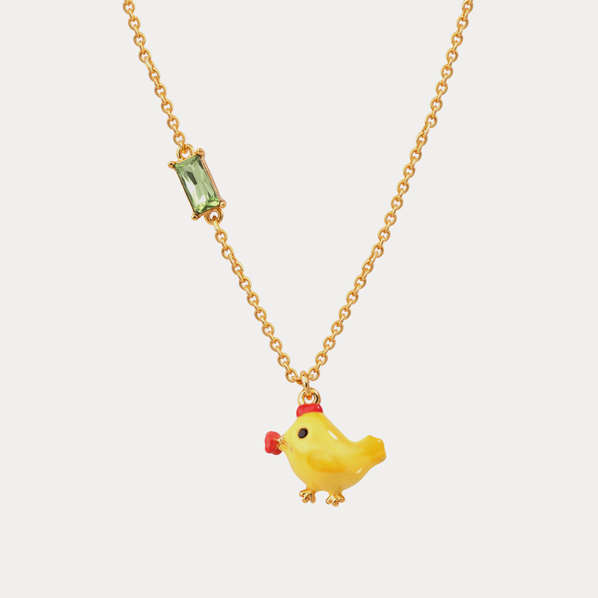 Selenichast little chick necklace