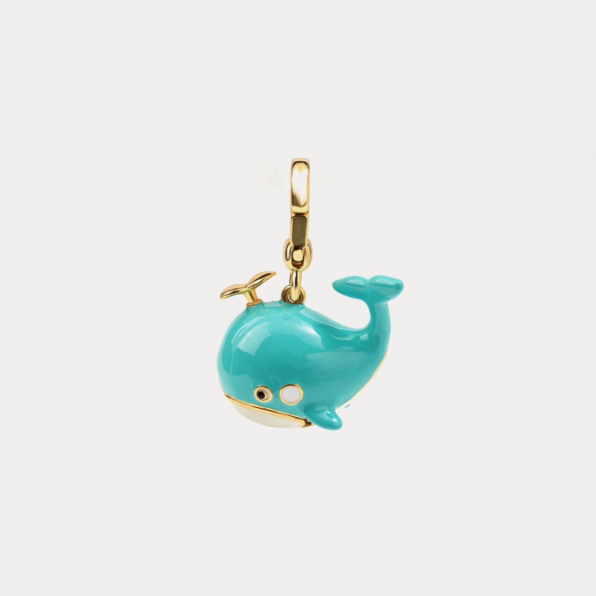 whale long pendant necklace