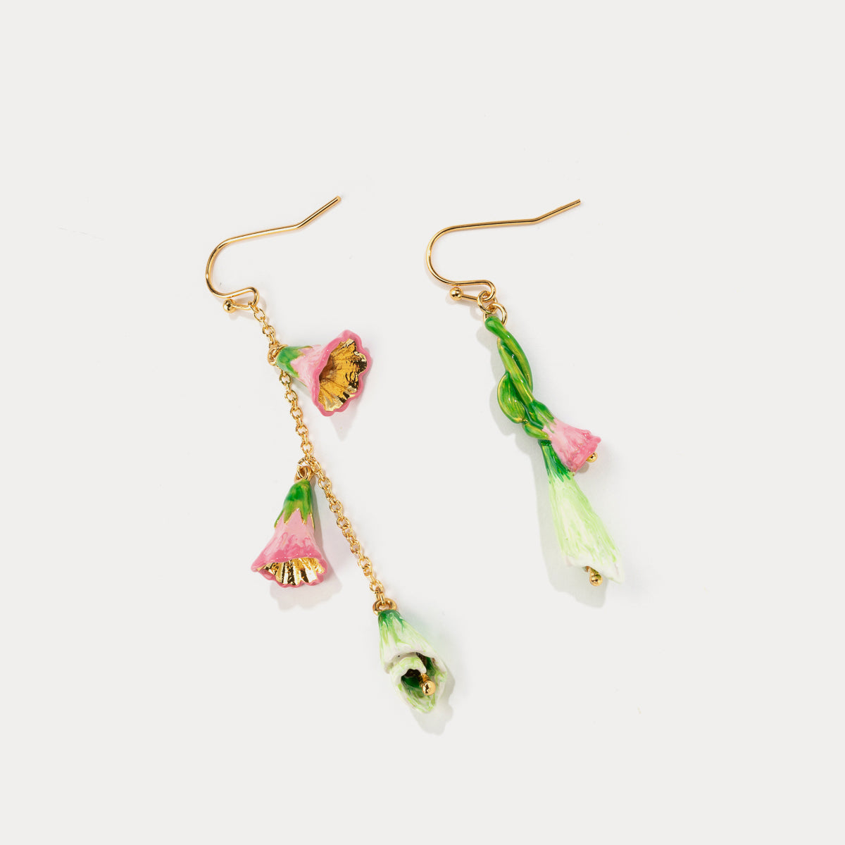 lily of the valley bell earrings