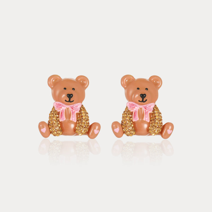 Selenichast Candy Bear Stud Earrings