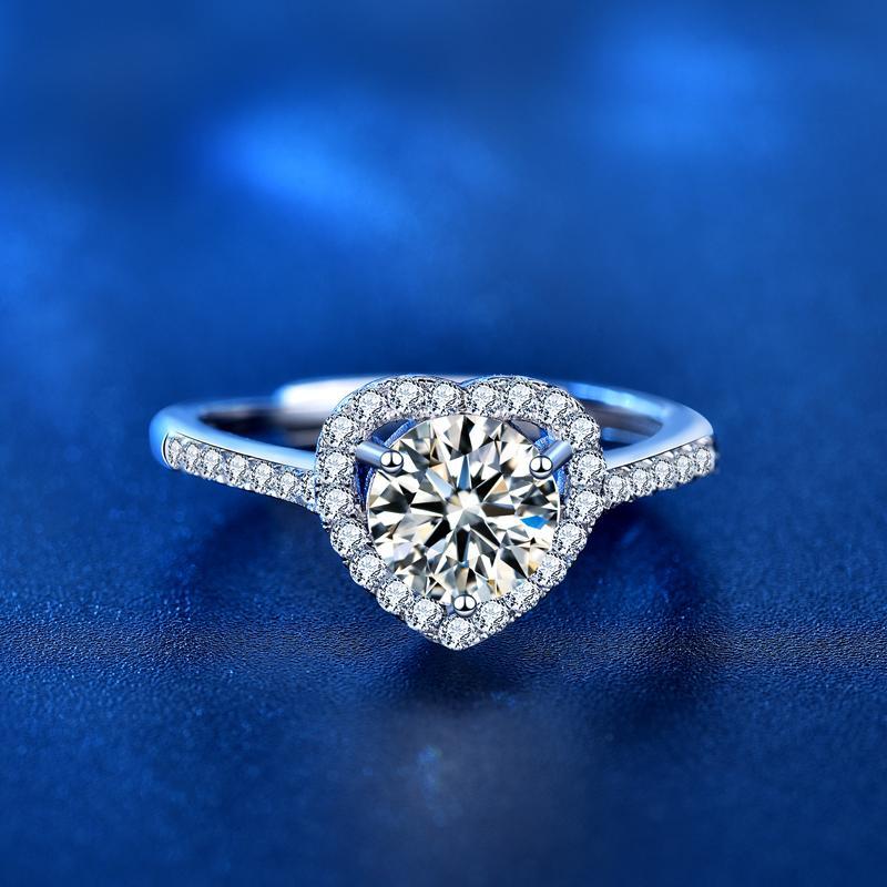 Love Diamond Adjustable Ring