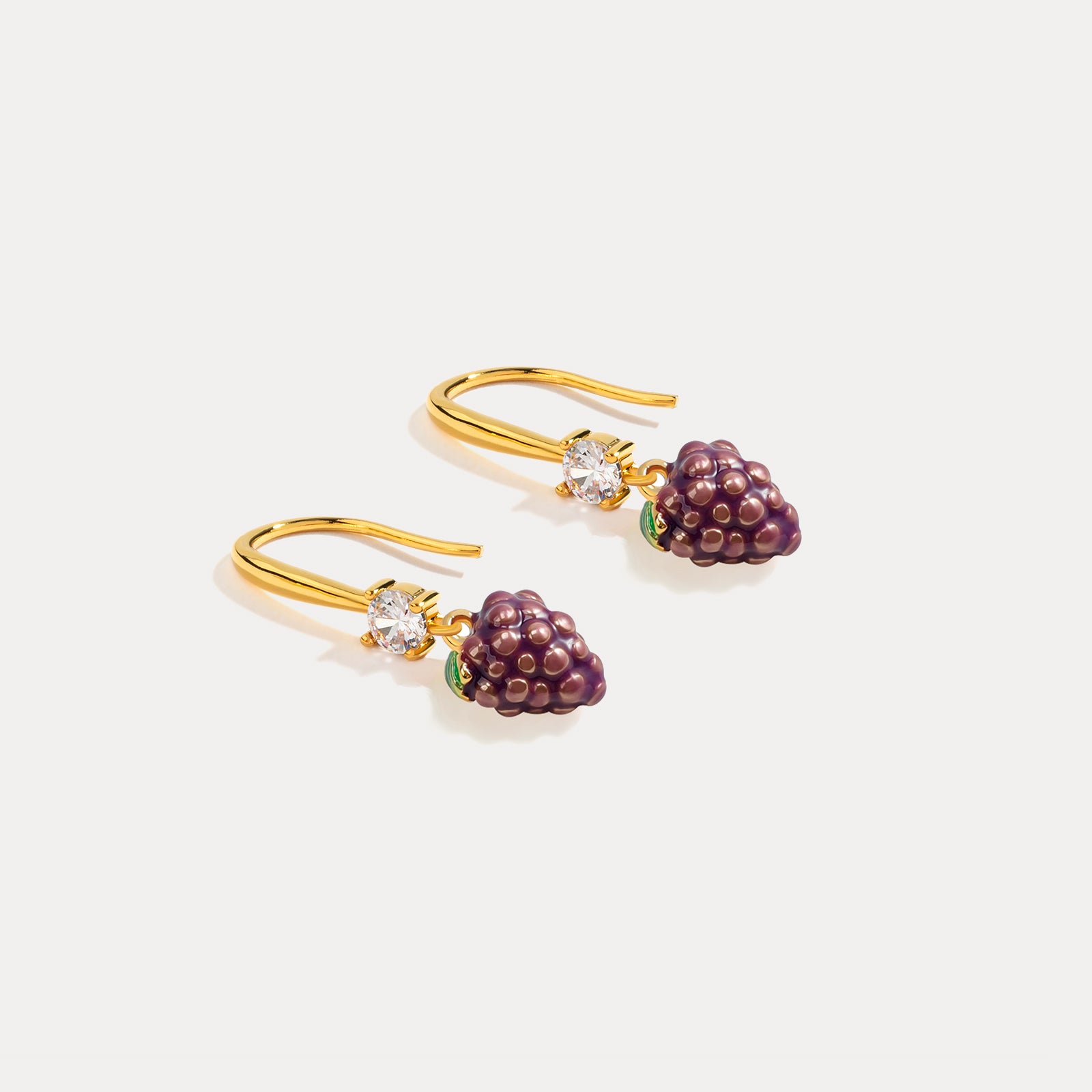 Grape Dangling Earrings
