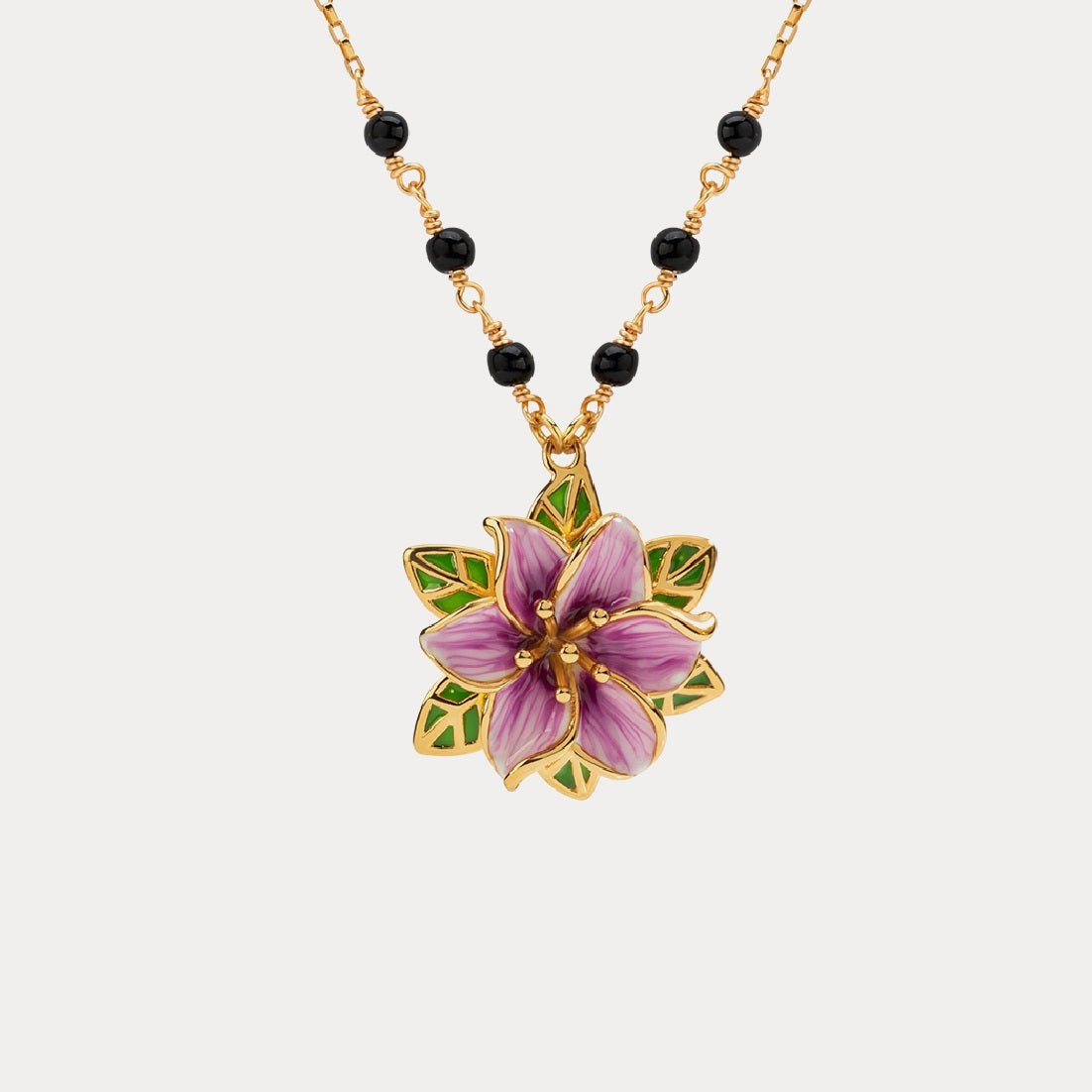 Selenichast bellflower necklace